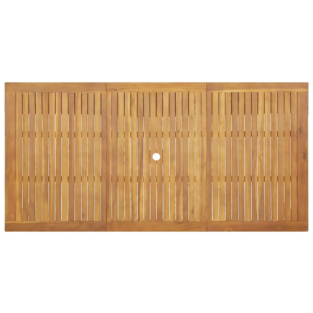 Set da Pranzo per Giardino 9 pcs Marrone 3375655