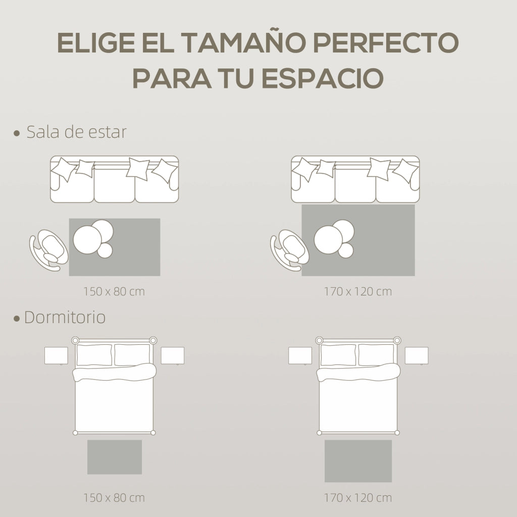 Tappeto Moderno ¨C Minimal ¨C Grigio Scuro 170x120 cm