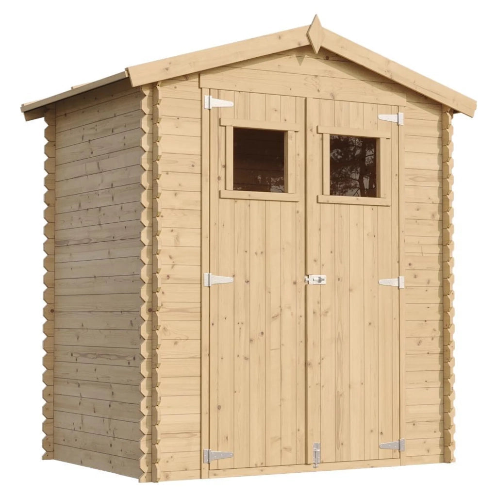 TIMBELA M367+M367G Casetta da Giardino in Legno - 1.98 m2