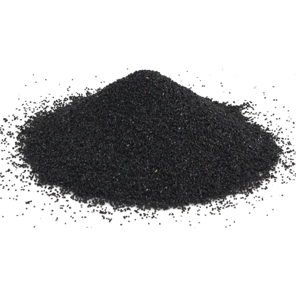 Sabbia per Acquari 10 kg Nera 0,2-2 mm 3217156