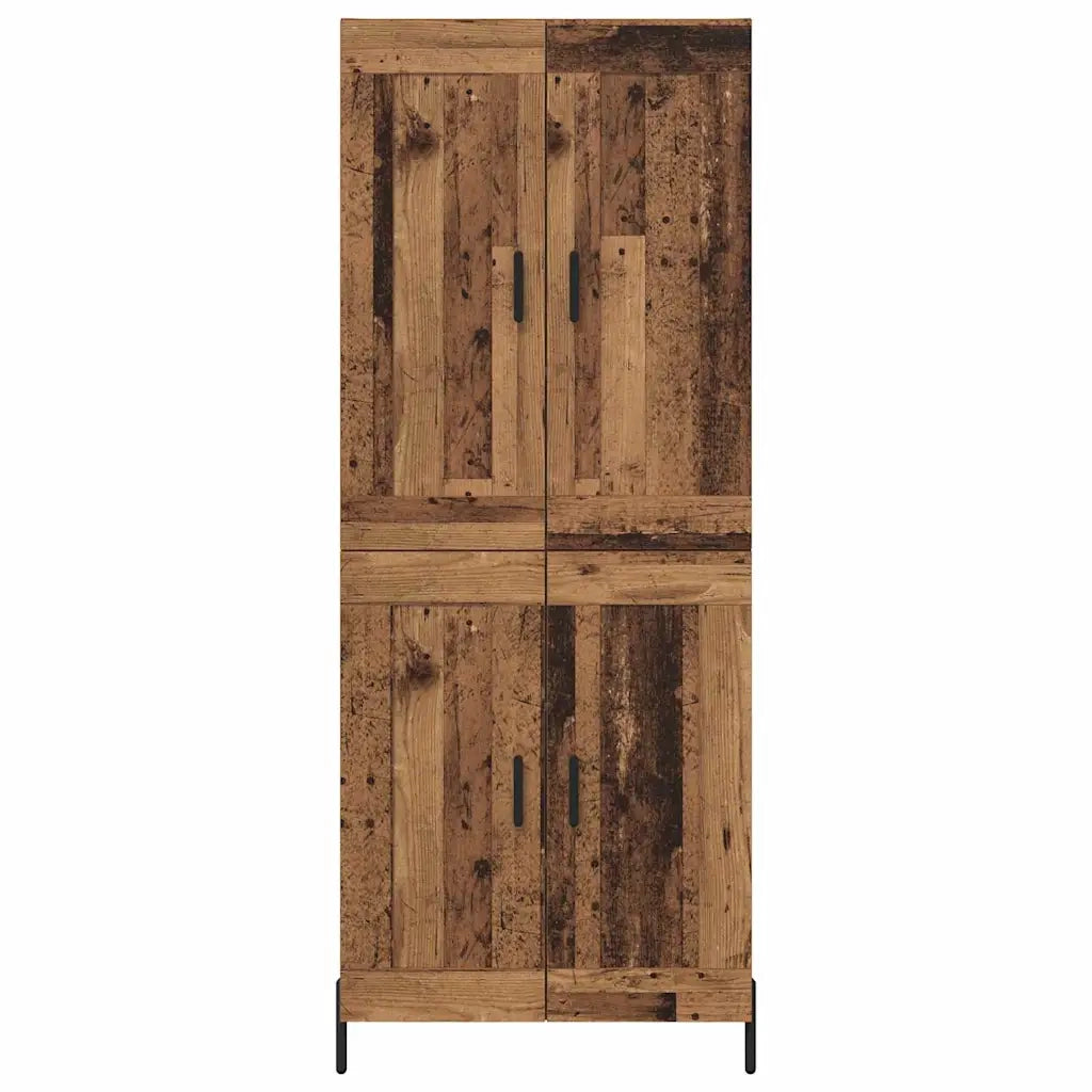 Credenza 2 pcs Legno vecchio Legno multistrato 3415606
