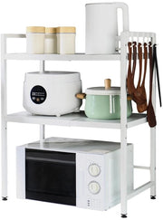 Rack Organizzatore Magnetron Espandibile - Regolabile - Bianco