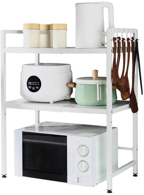 Rack Organizzatore Magnetron Espandibile - Regolabile - Bianco