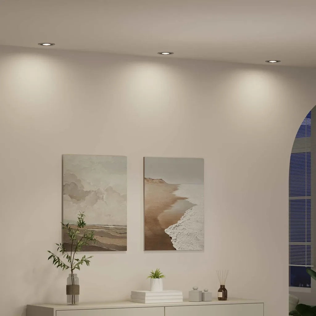 Spotlight 24 pz Argento 9 x 9 x 2 cm Alluminio CFW8550877