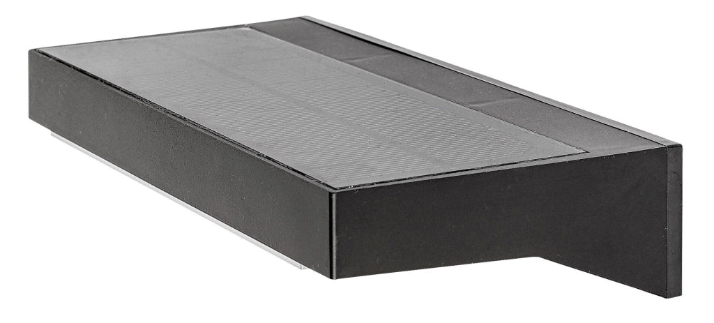 Applique solare esterna LED 6W con sensore Korana nera Rabalux
