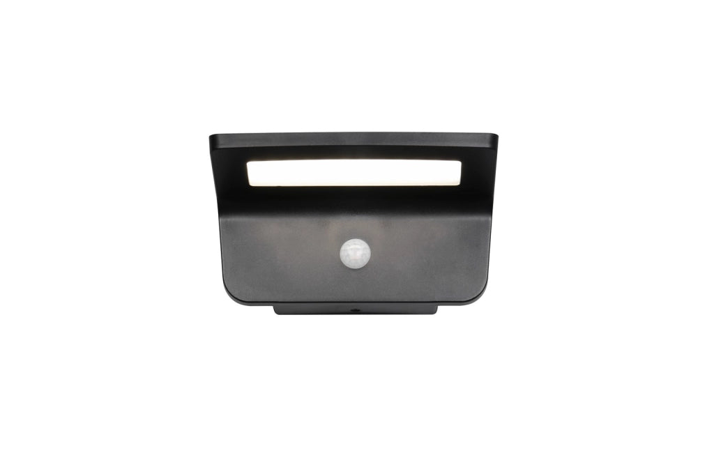Applique da esterno solare ibrida LED 8W nera ATICO RL