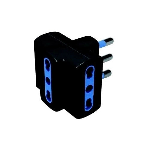 Multipresa a 3 Prese 10/16A Spina 16A Nera CE917