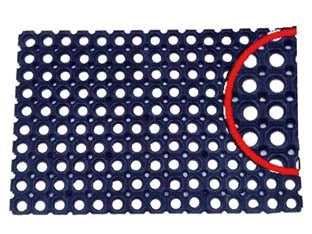ZERBINO GOMMA COMPONIBILE- - cm.50x100 - 1 pezzi XTRA
