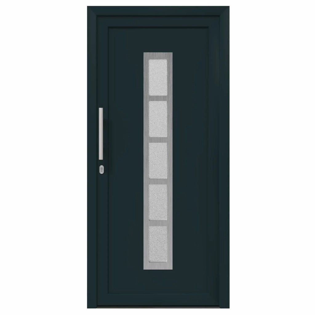 Porta Frontale Antracite 108 x 208 cm PVC 3445682