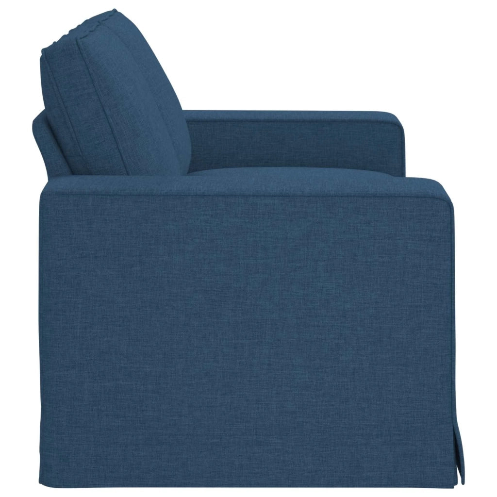 Divano Blu 162 x 80 x 82 cm Tessuto