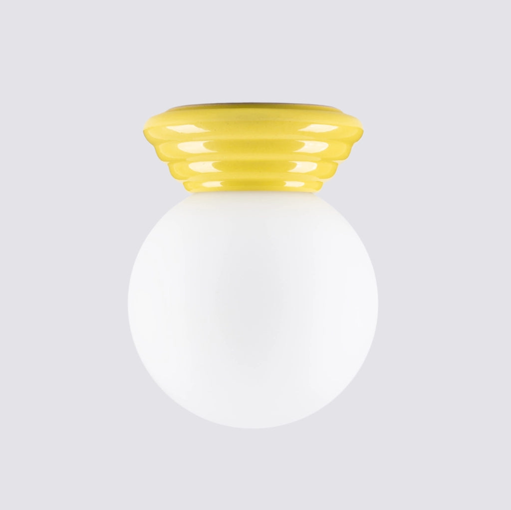Lampada da soffitto ZORI giallo IP44