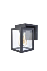 Applique da esterno SHIVA nera Lutec E27 IP44 alluminio