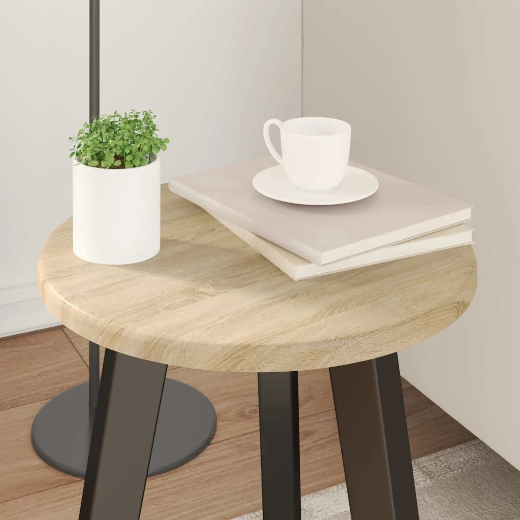 Piano del Tavolo | Superficie Tavolo | Piano Scrivania rovere sonoma ? 30 x 1,5 cm Legno multistrato