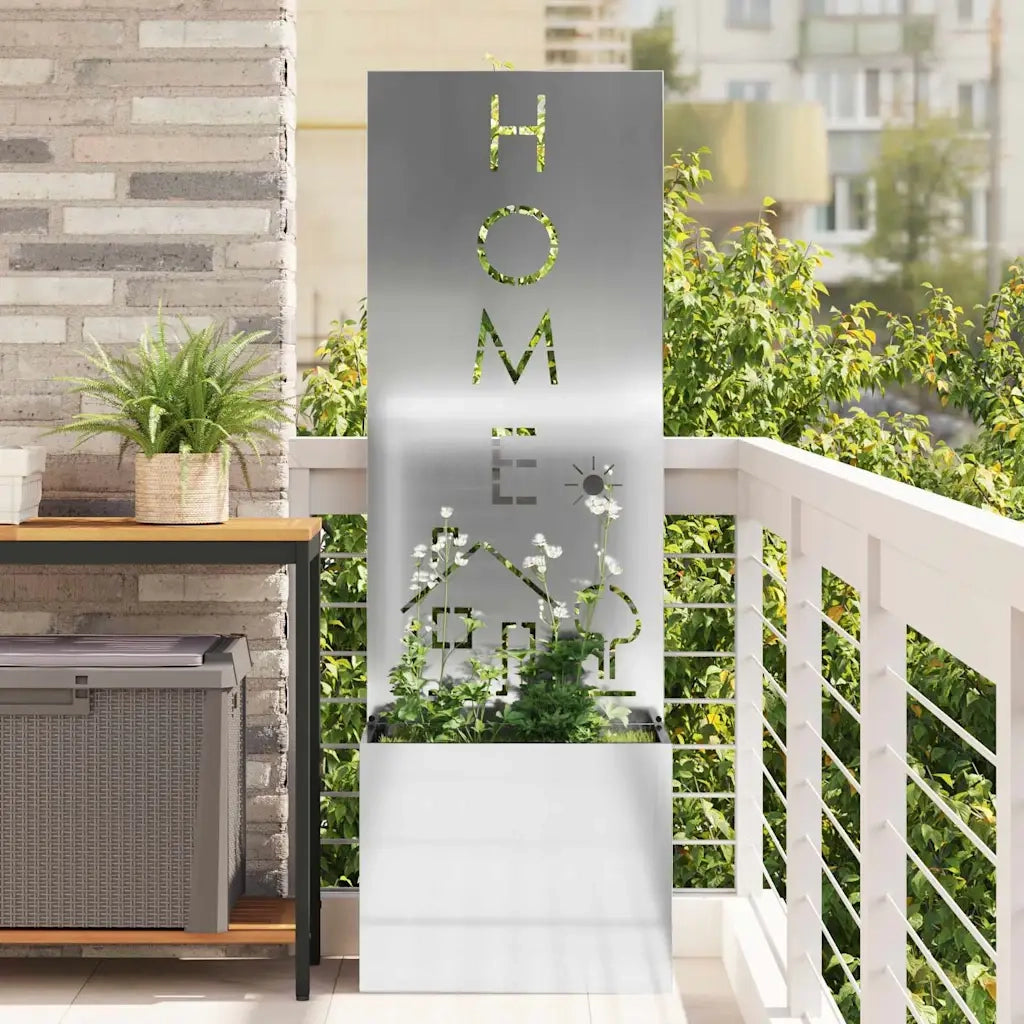 Schermo per privacy in giardino Traforo Argento 50 x 150 cm CFW8991704