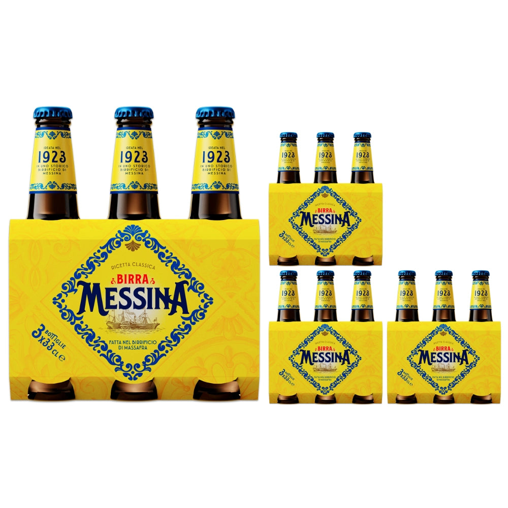 Birra messina ricetta classica 12 bottiglie da 33 cl
