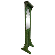 Specchio legno verde 53x50x196h cm