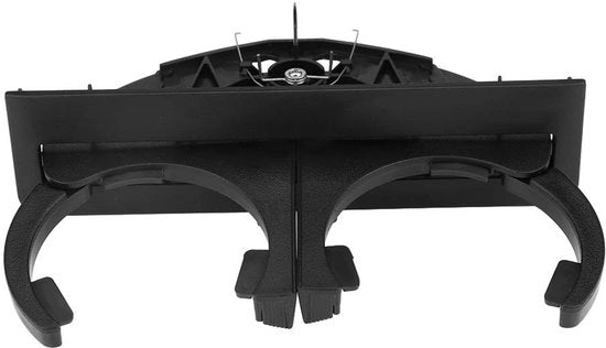 Supporto per tazza posteriore - Fermo tazza auto - Fermo tazza per E39 - Facile da installare - Nero plastico - Ideale per M5