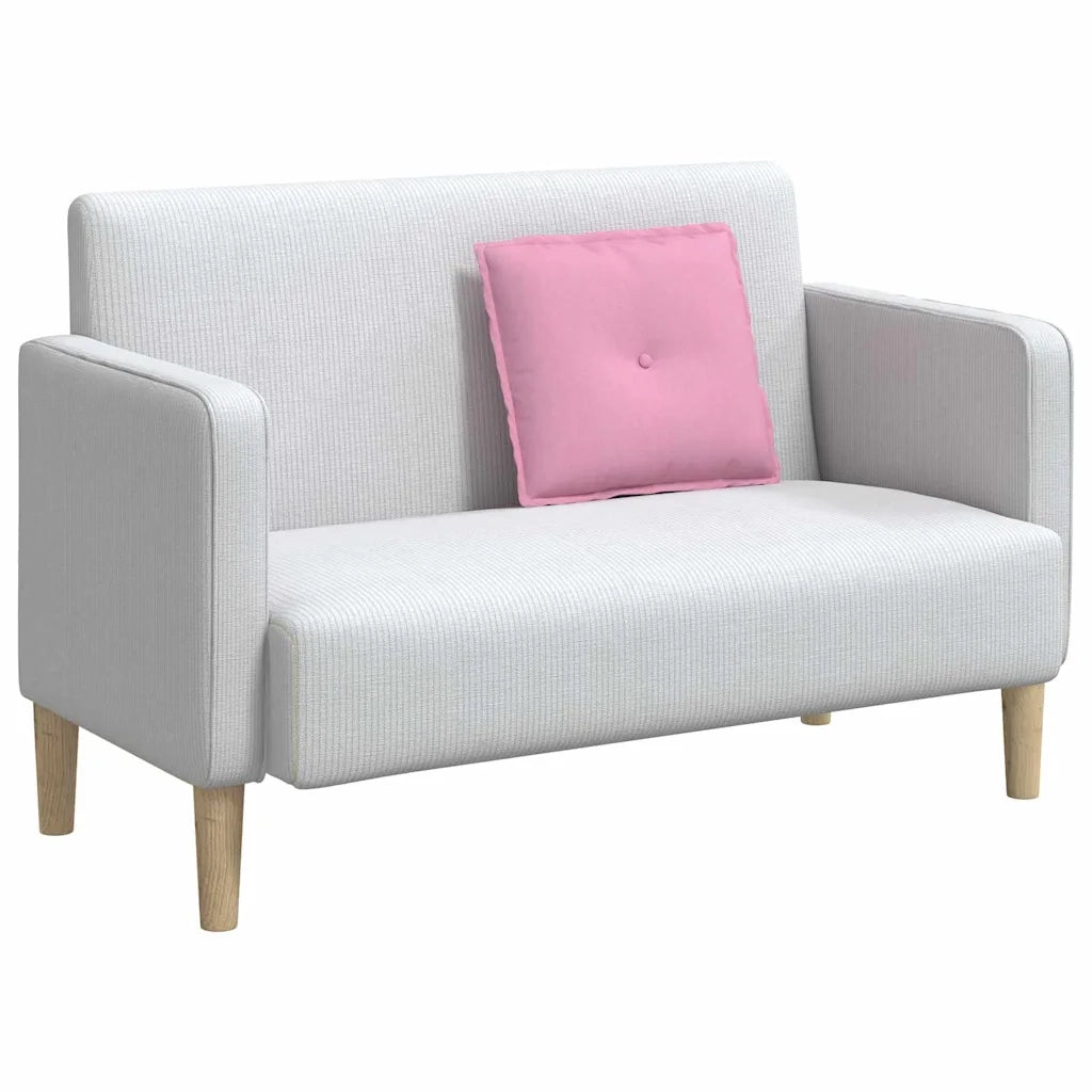 Cuscino per Schiena | Cuscino dorsale Rosa 50 x 19 x 45 cm Tessuto