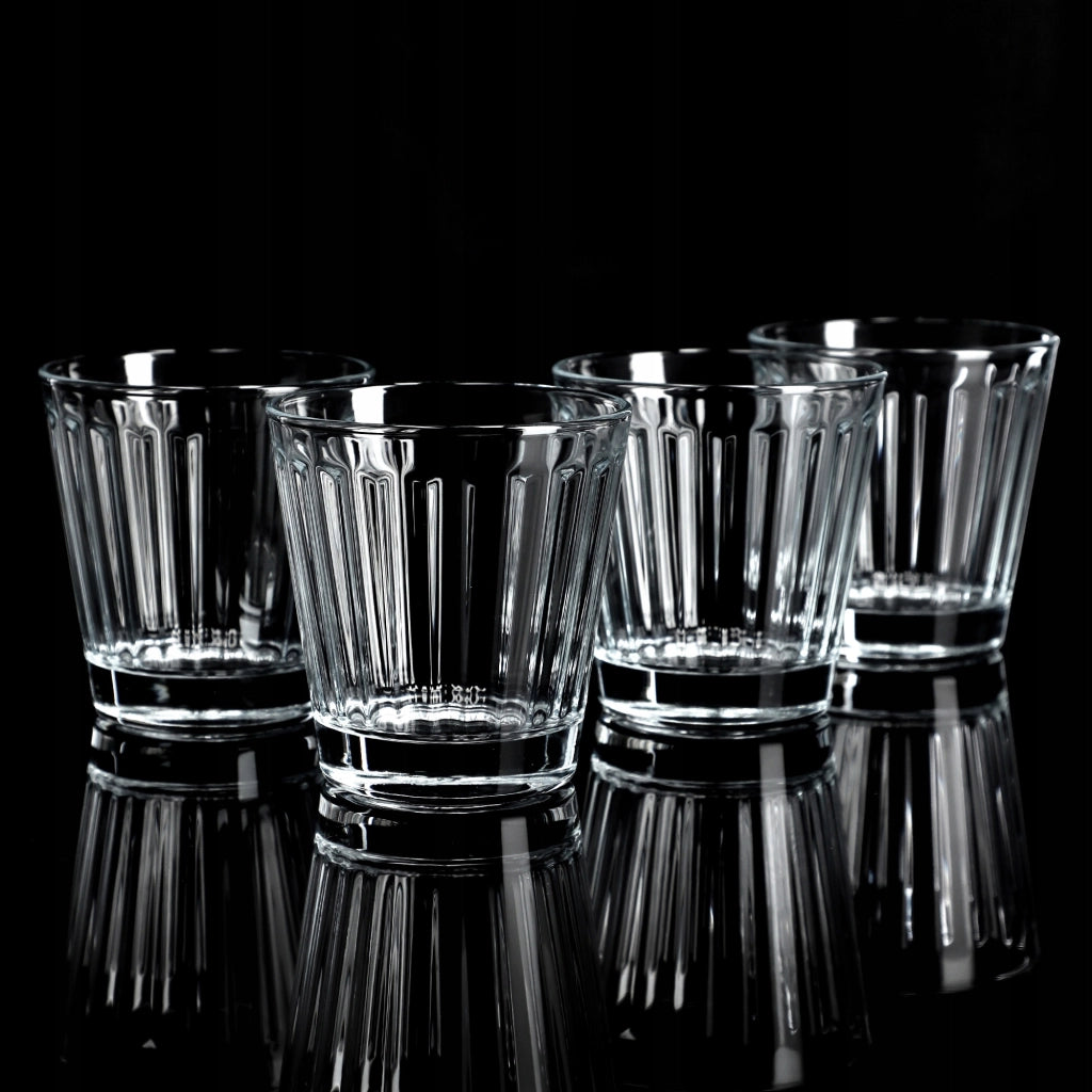 Bicchieri KADAX per bevande, whisky, succhi di frutta, set da 6 bicchieri, 175 ml