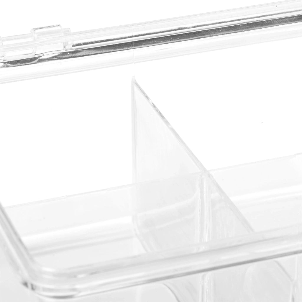 Scatola da tè trasparente con 6 scomparti accessorio da cucina 13_0000451