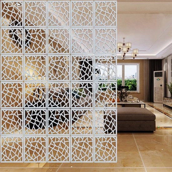 Pannelli di decorazione per l'arredamento e la divisione dello spazio - Set da 24 pezzi