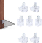 Supportini per tavolo trasparenti 50 pezzi - Supporto per vetrina - Materiale ABS - Altezza 16 mm