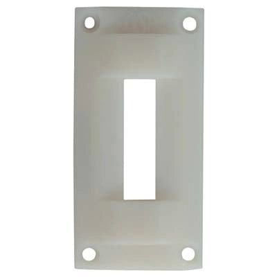 CONTROPIASTRA 06062 CISA - NYLON MM 93X46 H.MM 7,5- 5 pezzi