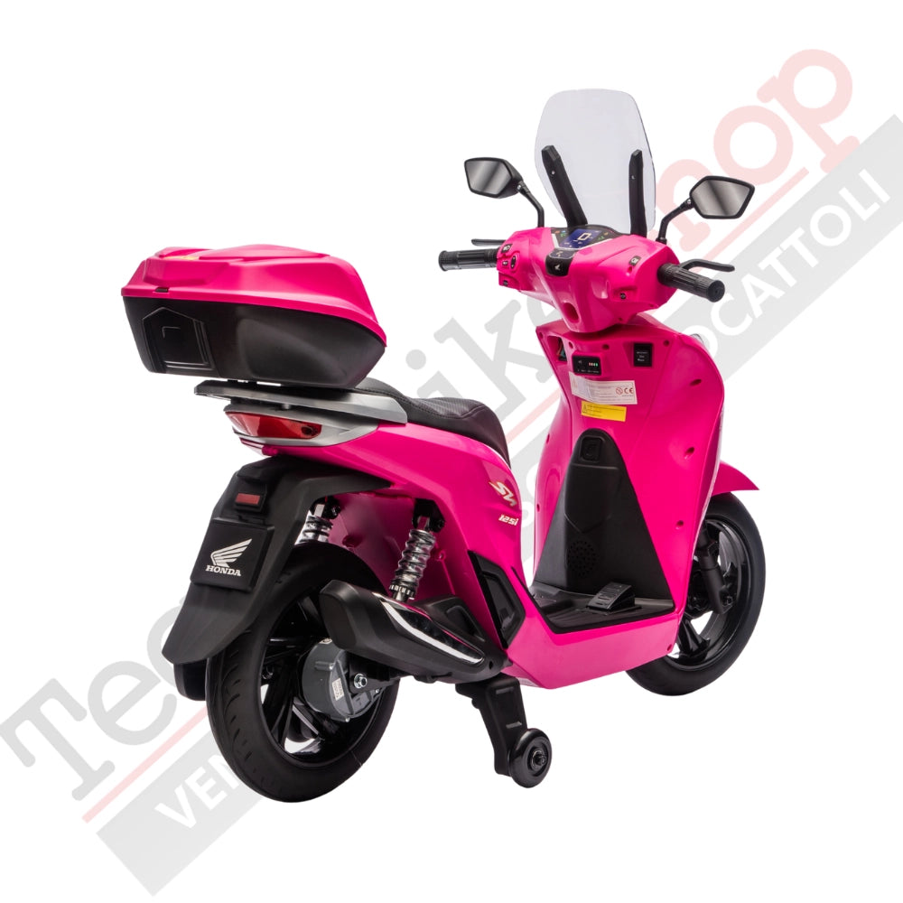 Moto Elettrica per Bambini Honda SH125 -Rosa