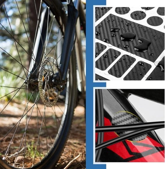 Borse per Bicicletta - Bicicletta - Impermeabile - Nero Borse Multifunzionali per Bicicletta Impermeabili con Striscia Riflettente - Adatti per tutti i tipi di Biciclette come Mountain Bike e Bicicletta da Corsa - 2 PEZzi Borse per Portabagagli.