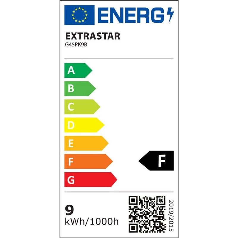 2 PZ Lampadina A Led E14 P45 G45 9W Luce Fredda 860 Lumen 6500K