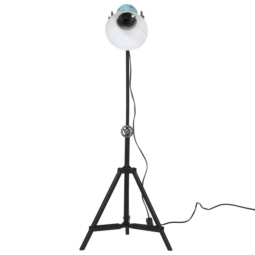 Lampada da Terra 25 W Blu Anticato 35x35x65/95 cm E27 371874