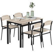 Tavolo da pranzo allungabile per 4 persone ¨C Minimal ¨C Robe e nero