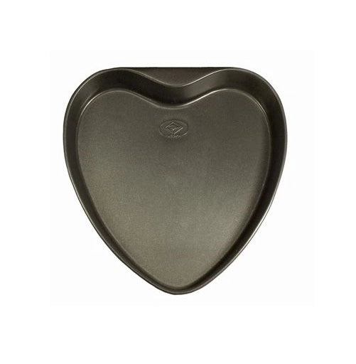 Formine dolci forma cuore in teflon 9 cm 3 pezzi