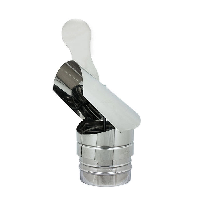 TERMINALE GALLO TONDO INOX- Diam. 150- DK- pezzi 1