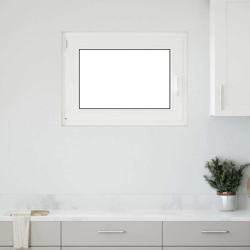 Finestra per Soffitta RISOR 80 x 50 cm PVC e Vetro Bianco CFW7442081