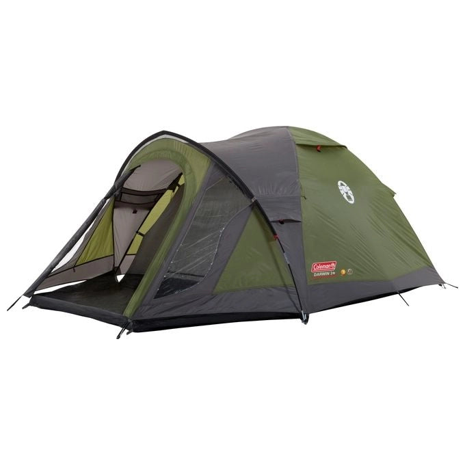 Coleman DARWIN 4 PLUS Tenda a Cupola 4 Persone 7,8 m² Impermeabile 3000 mm colore Grigio