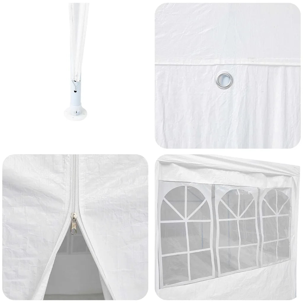 Tenda Party Bianco 800 x 400 x 266 cm Polietilene 42003441