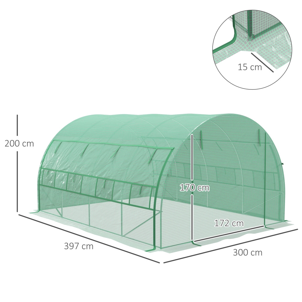 Serra Giardino ¨C zephmum ¨C Verde 4x3x2m
