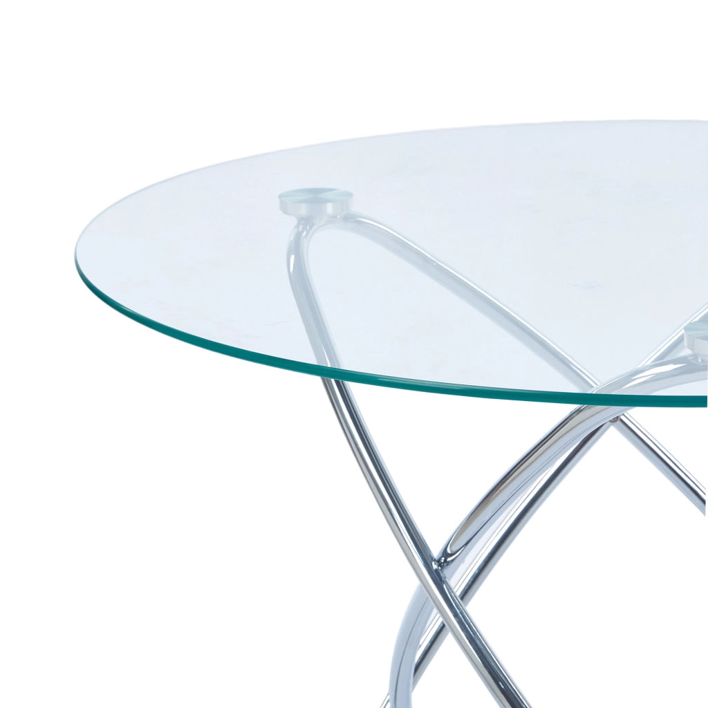 Set da pranzo 5 pezzi - Zephmum- 1 tavolo + 4 sedie