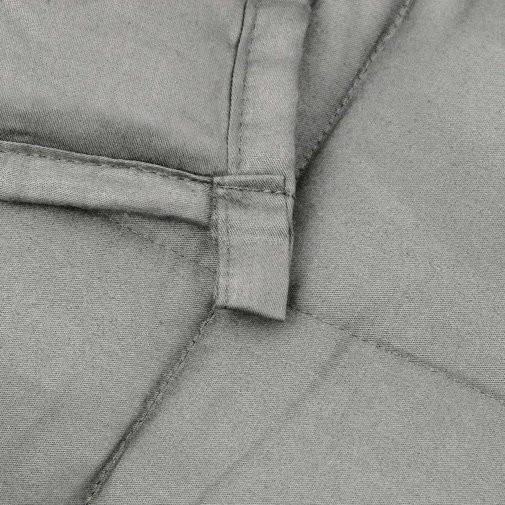 Coperta Ponderata Grigia 200x230 cm 13 kg Tessuto 3154788