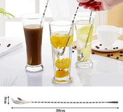 Strumento per miscelare cocktail, milkshake, caffè, succo
