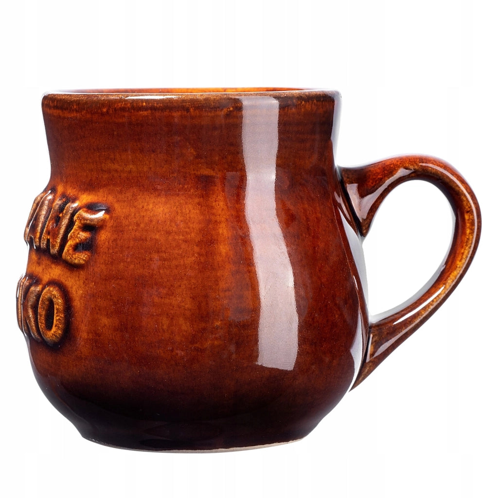 Set regalo di 4 tazze da vin brulé KADAX da 250 ml in gres.