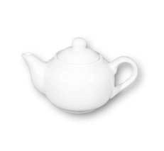 Teiera da Cucina in Porcellana Bianca con Coperchio Roma 50 cl Saturnia