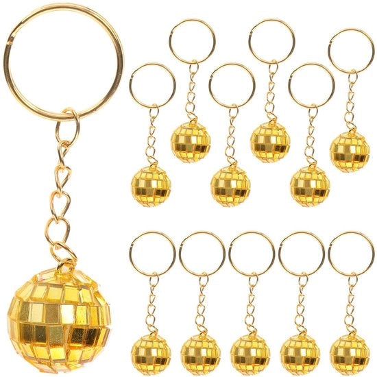 Decorazione per Disco - 12 Pezzi - Disco Bal - 2,30 cm - Accessori di Lusso per Feste