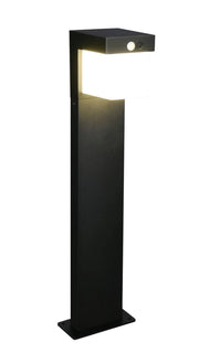 Paletto da giardino LED solare nero IP44 COLOMBO RL