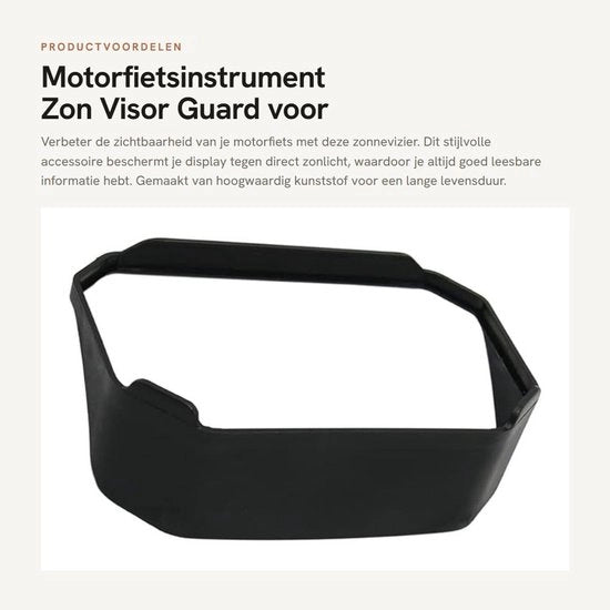 Visiera di Protezione per Motocicletta - Migliorata Visibilità - Visiera con Protezione per gli Occhi - Materiale Resistente e Duraturo - Nero Elegant - Ottima Leggibilità - Visiera per la Protezione dagli Infortuni da Sole