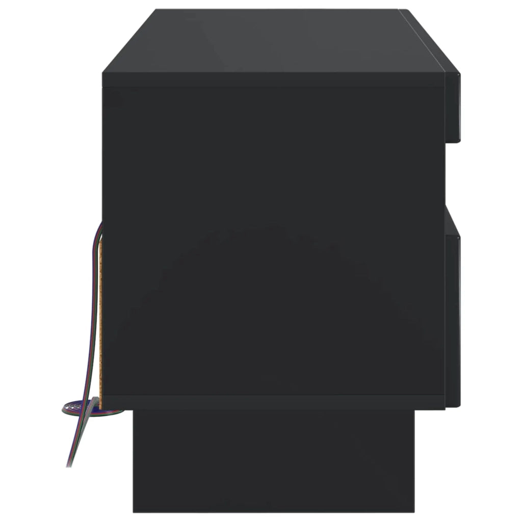 Mobile TV LED Nero Legno ingegnerizzato 896116
