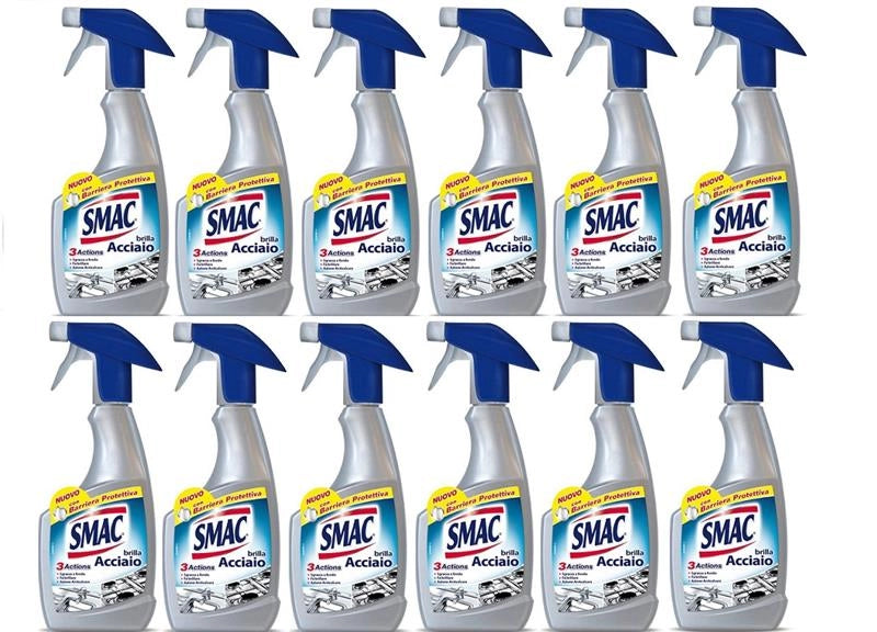 SMAC BRILLA ACCIAIO SPRAY IN CONFEZIONE DA 520 ML