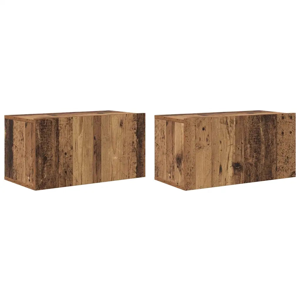 Set mobile TV 2 pcs Multicolore 60 x 30 x 30 cm 875165