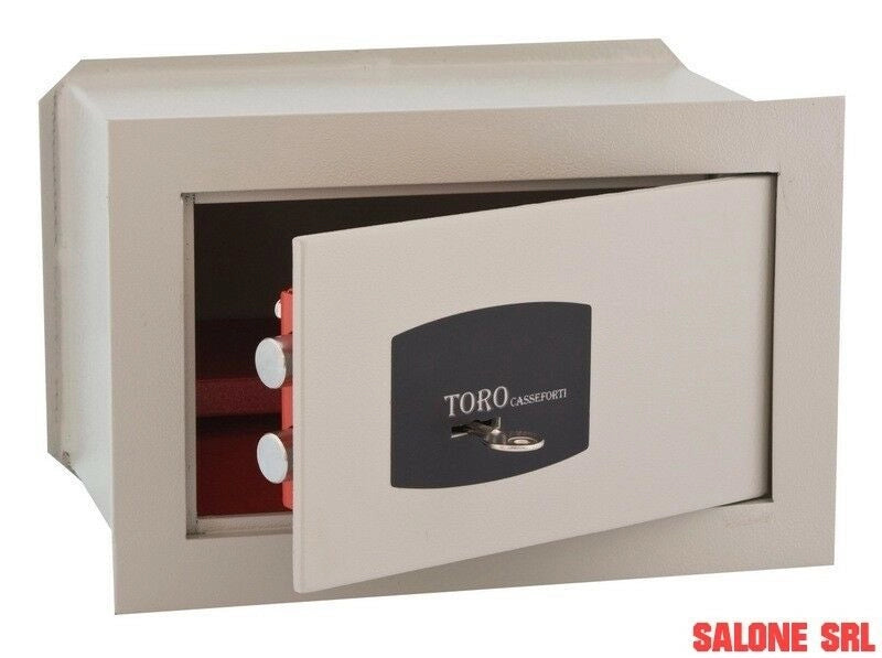 CASSAFORTE MECCANICA A MURO CM.32X20X20 MM.6  TORO